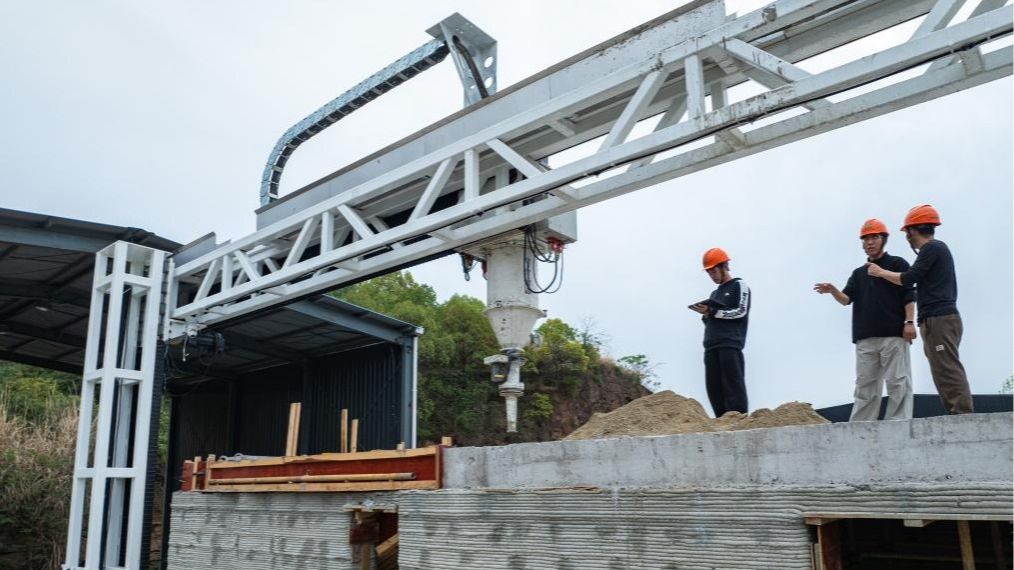 Research team from China Three Gorges University builds 3D-printed building in 22 days